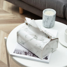 Laden Sie das Bild in den Galerie-Viewer, Luxury Marble Tissue Box