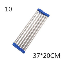 Laden Sie das Bild in den Galerie-Viewer, MessFree® Roll-Up Stainless Steel Sink Rack