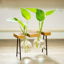 Load image into Gallery viewer, Vintage Wooden Vase Stand