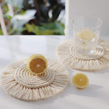 Load image into Gallery viewer, Bohemian Macrame Coaster