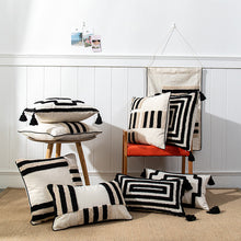 Load image into Gallery viewer, B&W Pillow Cover