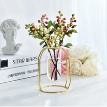 Load image into Gallery viewer, Minimalist Metal Vase Frame