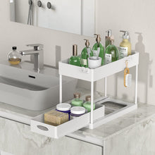 Laden Sie das Bild in den Galerie-Viewer, MessFree® Under Sink Dual Sliding Organizer