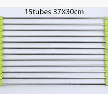 Laden Sie das Bild in den Galerie-Viewer, MessFree® Roll-Up Stainless Steel Sink Rack