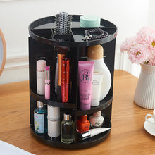 Load image into Gallery viewer, Multi-layer cosmetic holder with 360-degree rotation for easy access