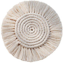 Load image into Gallery viewer, Bohemian Macrame Coaster