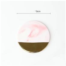 Load image into Gallery viewer, Golden Marble Coaster