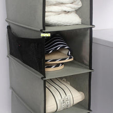 Load image into Gallery viewer, 10-Tiered Hanging Closet Organizer
