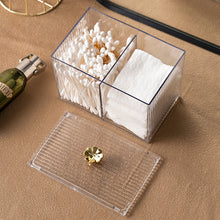 Load image into Gallery viewer, Transparent Cotton Organizer Box