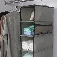 Load image into Gallery viewer, 10-Tiered Hanging Closet Organizer