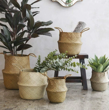 Load image into Gallery viewer, Wicker Foldable Planter Basket
