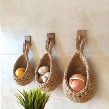 Load image into Gallery viewer, Wall Hanging Vegetable And Fruit Basket