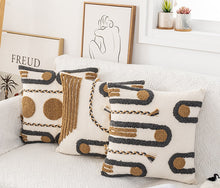 Load image into Gallery viewer, SAND Geometric Pillow Cover