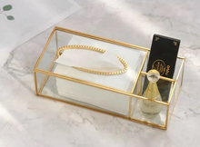 Load image into Gallery viewer, Golden Luxury Tissue Box