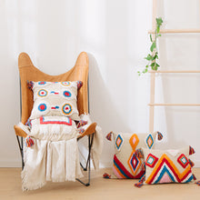 Load image into Gallery viewer, Geometric Shapes Tufted Pillow Cover