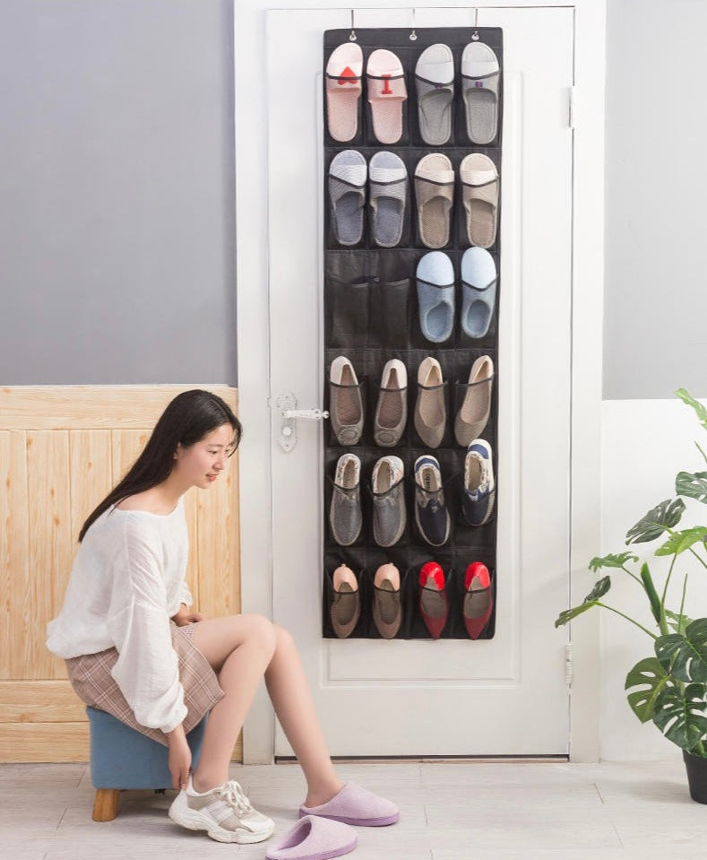 hanging shoe organizer for plants MessFree® Hanging Shoe Organizer
