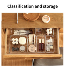 Load image into Gallery viewer, Transparent Acrylic Tray Drawer Organizer