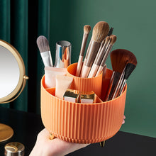 Load image into Gallery viewer, 360° Rotating Makeup Brush Organizer