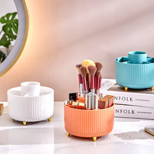 Load image into Gallery viewer, 360° Rotating Makeup Brush Organizer