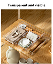 Load image into Gallery viewer, Transparent Acrylic Tray Drawer Organizer