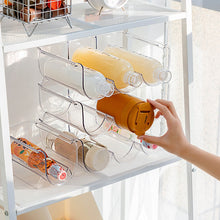 Load image into Gallery viewer, Stackable bottle rack for organizing water and wine bottles