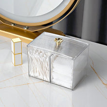 Load image into Gallery viewer, Transparent Cotton Organizer Box