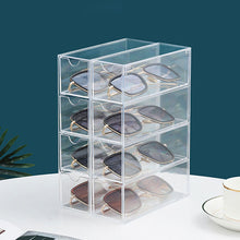 Load image into Gallery viewer, Acrylic 4 Drawers Glasses Organizer
