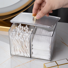Load image into Gallery viewer, Transparent Cotton Organizer Box