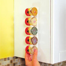 Load image into Gallery viewer, Spice jars clipped inside a pantry