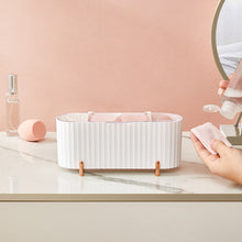 Load image into Gallery viewer, Using a white cotton pad storage box