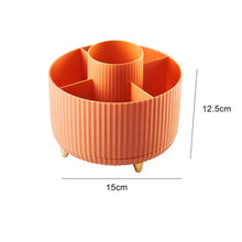 Load image into Gallery viewer, 360° Rotating Makeup Brush Organizer