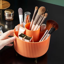 Load image into Gallery viewer, 360° Rotating Makeup Brush Organizer