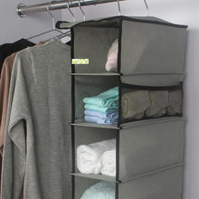 Load image into Gallery viewer, 10-Tiered Hanging Closet Organizer