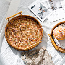 Load image into Gallery viewer, Artesia Rattan Tray