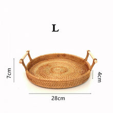 Load image into Gallery viewer, Artesia Rattan Tray