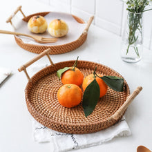 Load image into Gallery viewer, Artesia Rattan Tray