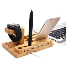 Laden Sie das Bild in den Galerie-Viewer, MessFree® Bamboo Charging Stand