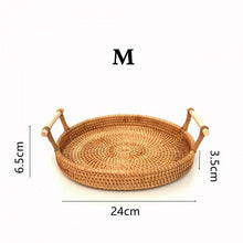 Load image into Gallery viewer, Artesia Rattan Tray