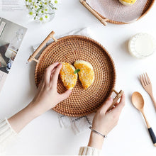 Load image into Gallery viewer, Artesia Rattan Tray