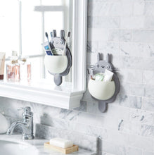 Laden Sie das Bild in den Galerie-Viewer, Kids toothbrush holders on a bathroom mirror