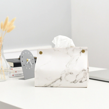 Laden Sie das Bild in den Galerie-Viewer, Luxury Marble Tissue Box