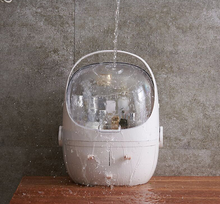 Load image into Gallery viewer, Water splashing on a large makeup organizer