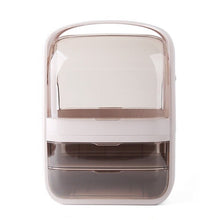 Load image into Gallery viewer, Powder pink maxi makeup organizer with transparent drawers
