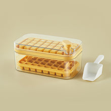 Load image into Gallery viewer, Yellow double layer ice cube tray box