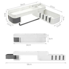 Laden Sie das Bild in den Galerie-Viewer, Corner shower shelf dimensions