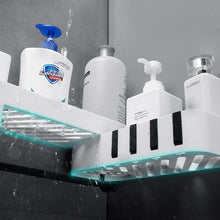 Laden Sie das Bild in den Galerie-Viewer, Shower shelf mounted on glass