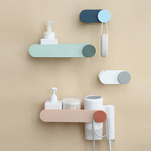 Load image into Gallery viewer, Bathroom Wall-mounted Hair Dryer Storage Rack
