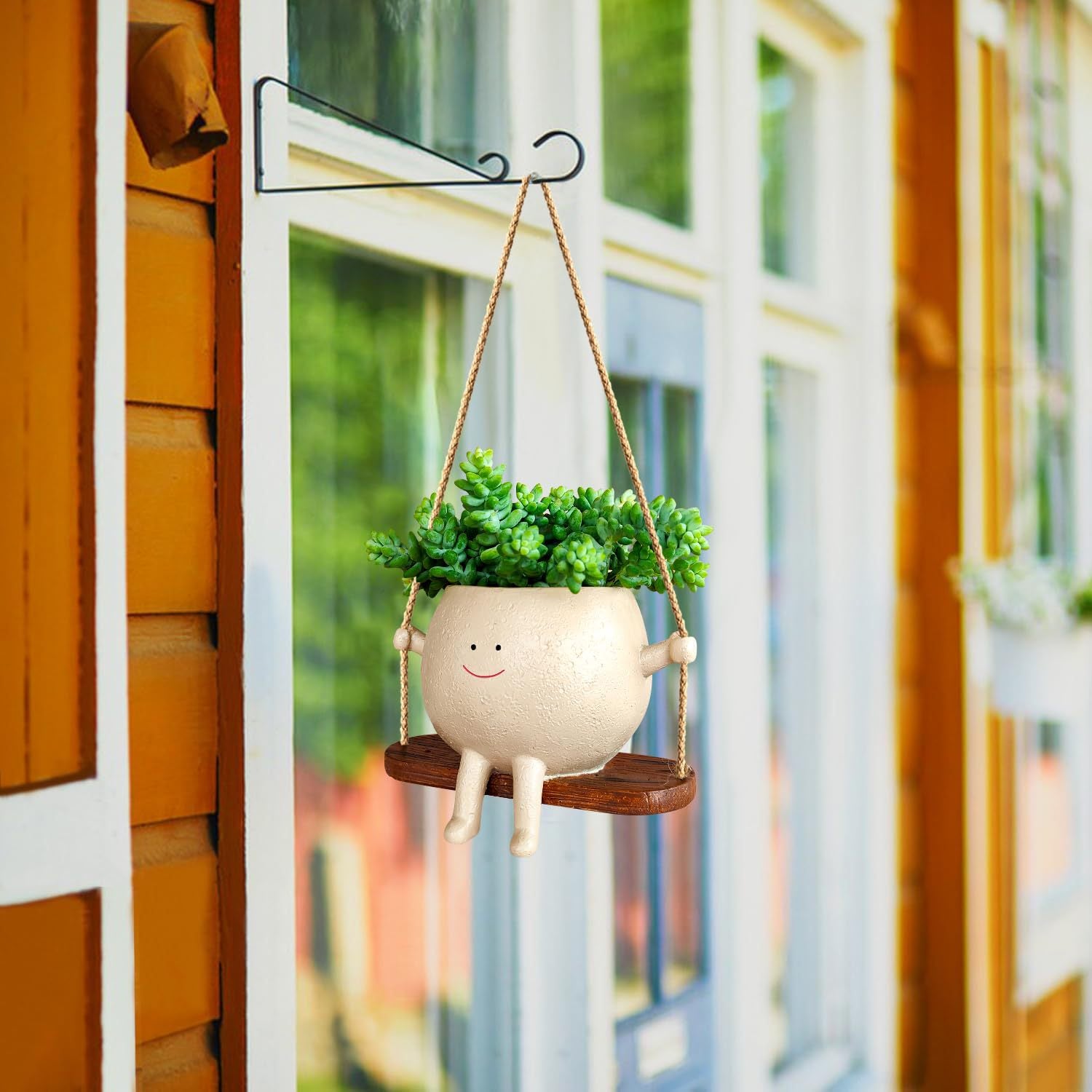 swing face planter pot Swing Face Planter