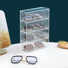 Load image into Gallery viewer, Acrylic 4 Drawers Glasses Organizer
