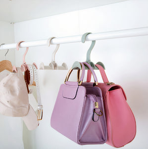 Rotatable Double Handbag Hanger